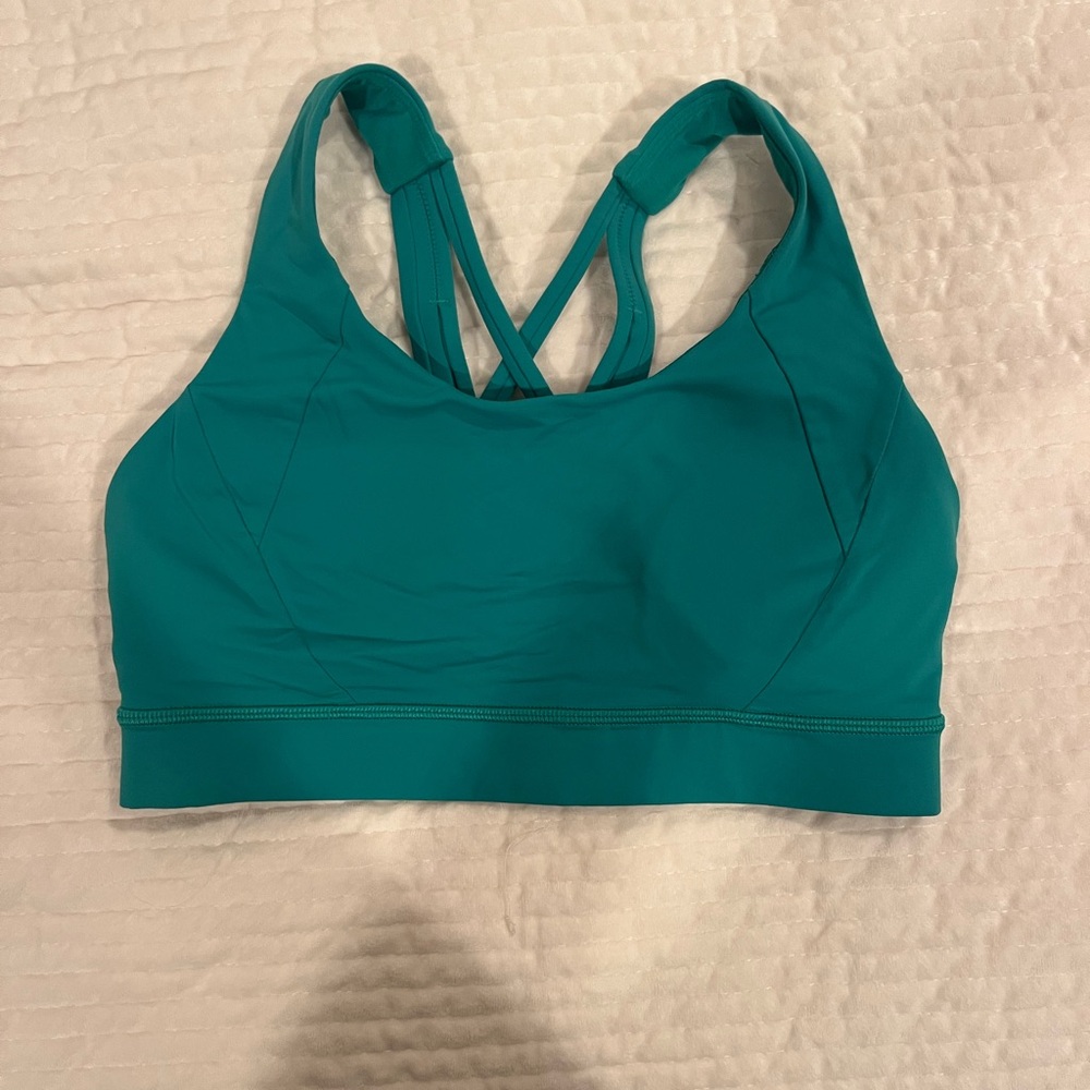 Lululemon Athletica Teal Sports Bra - Picture 3 of 4